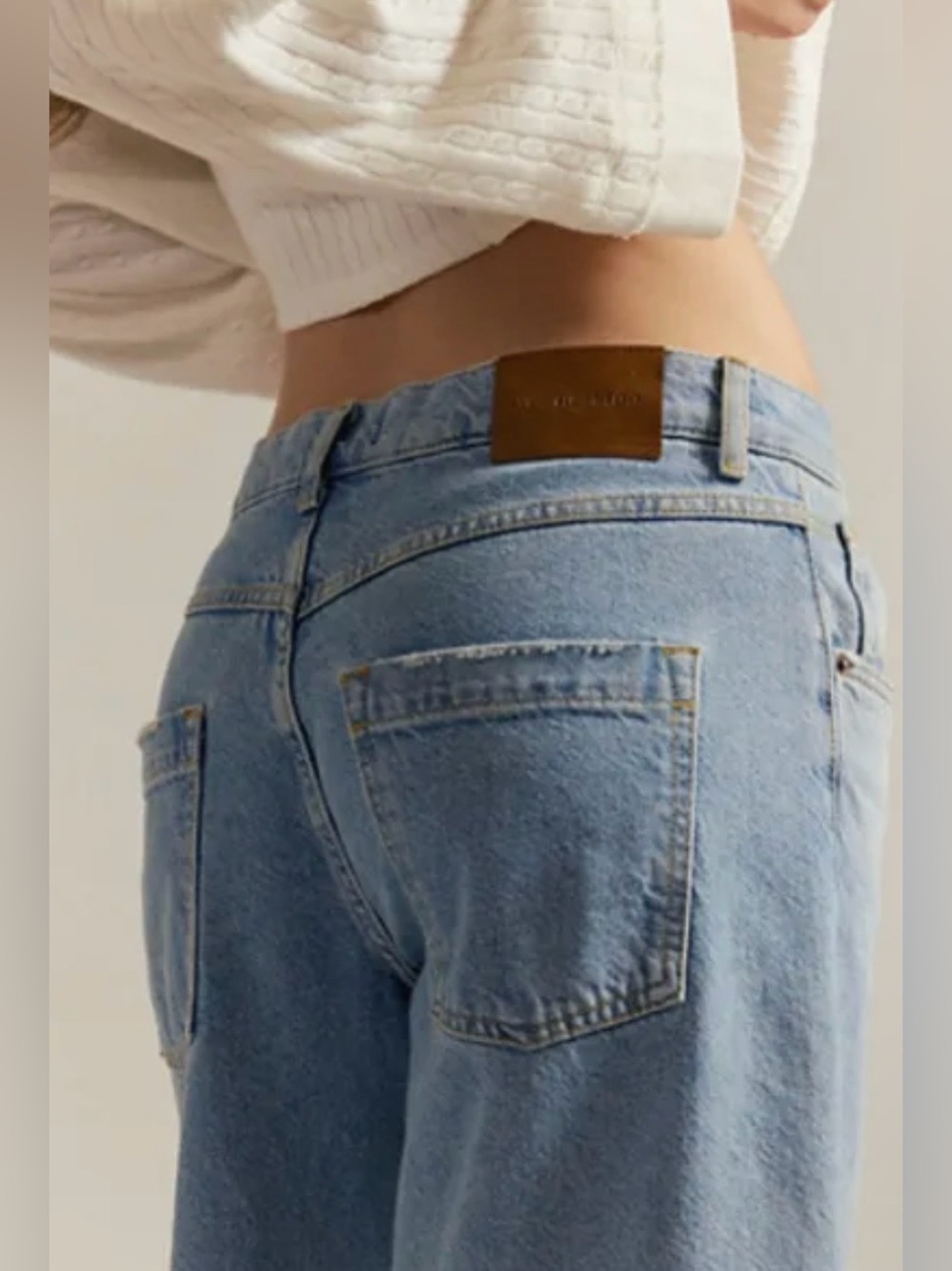 NWT We The Free Jam Session Relaxed Capri Jeans - Picture 4 of 8